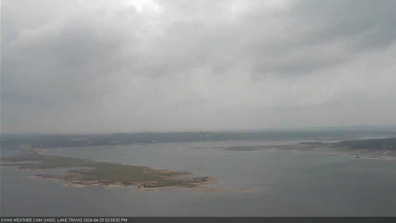 Lake Travis webcam, April 25, 2024 3:00 PM CT