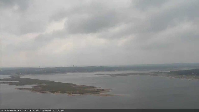 Lake Travis webcam, April 25, 2024 3:25 PM CT