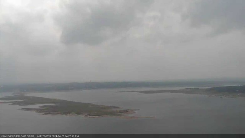 Lake Travis webcam, April 25, 2024 4:25 PM CT