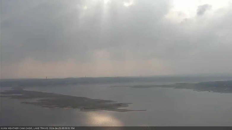Lake Travis webcam, April 25, 2024 6:00 PM CT
