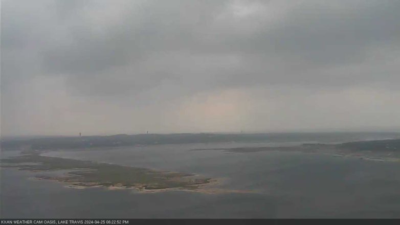 Lake Travis webcam, April 25, 2024 6:25 PM CT