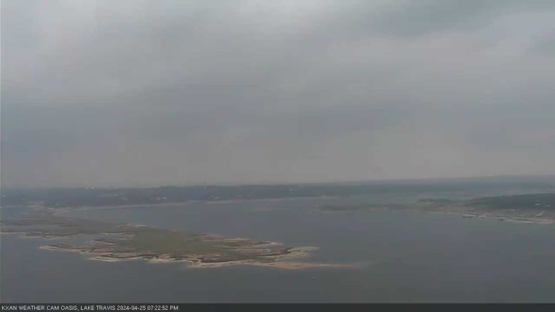 Lake Travis webcam, April 25, 2024 7:25 PM CT