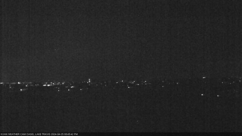 Lake Travis webcam, April 25, 2024 8:45 PM CT
