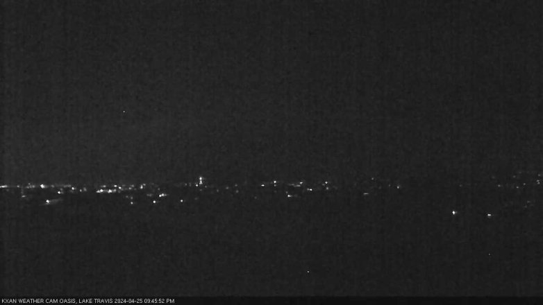 Lake Travis webcam, April 25, 2024 9:45 PM CT