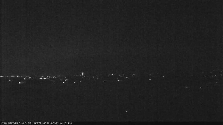 Lake Travis webcam, April 25, 2024 10:45 PM CT