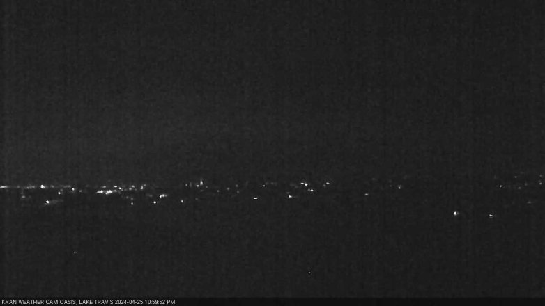 Lake Travis webcam, April 25, 2024 11:00 PM CT