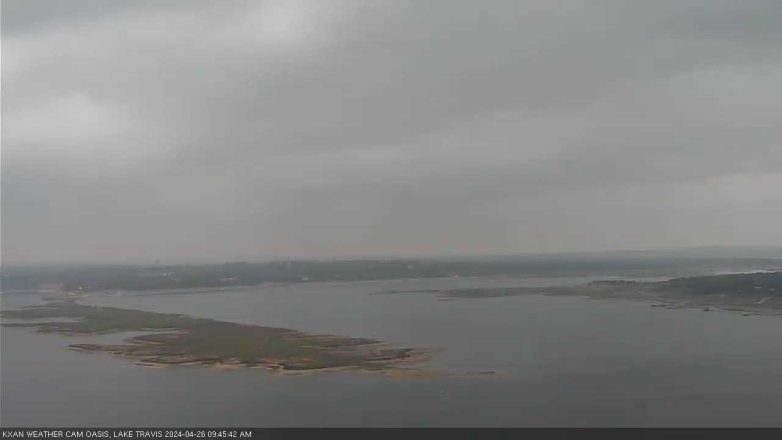 Lake Travis webcam, April 26, 2024 9:45 AM CT