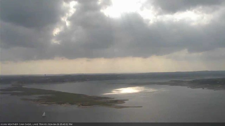 Lake Travis webcam, April 26, 2024 5:45 PM CT