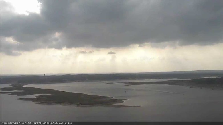 Lake Travis webcam, April 26, 2024 6:00 PM CT