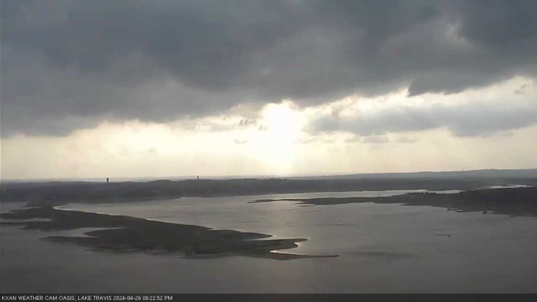 Lake Travis webcam, April 26, 2024 6:25 PM CT