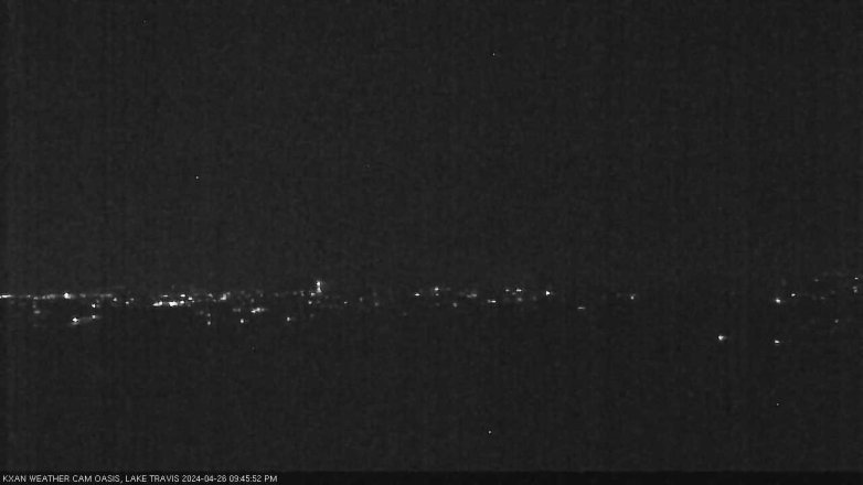 Lake Travis webcam, April 26, 2024 9:45 PM CT