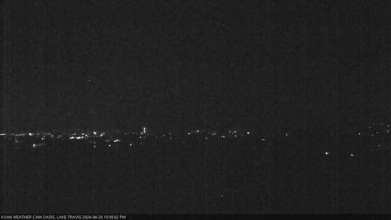 Lake Travis webcam, April 26, 2024 10:00 PM CT