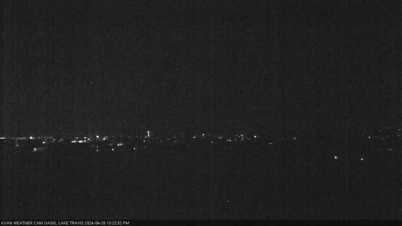Lake Travis webcam, April 26, 2024 10:25 PM CT