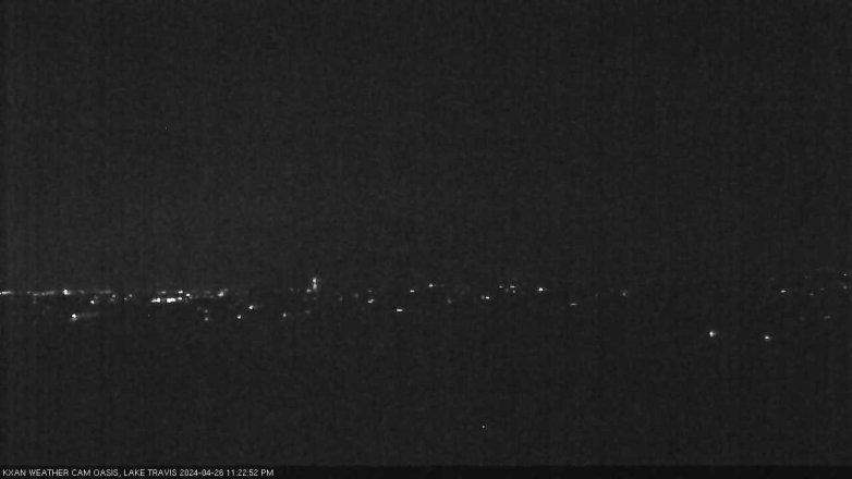 Lake Travis webcam, April 26, 2024 11:25 PM CT