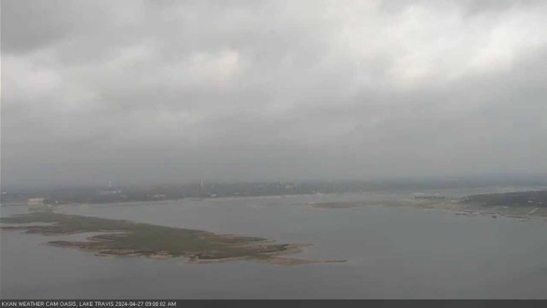 Lake Travis webcam, April 27, 2024 9:00 AM CT