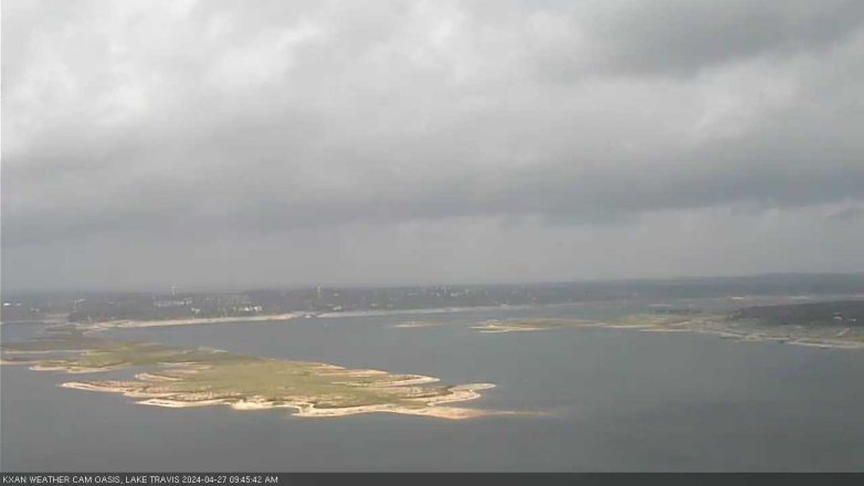 Lake Travis webcam, April 27, 2024 9:45 AM CT