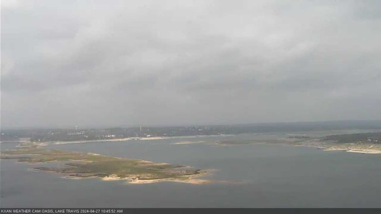Lake Travis webcam, April 27, 2024 10:45 AM CT