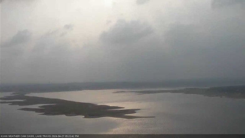 Lake Travis webcam, April 27, 2024 5:25 PM CT