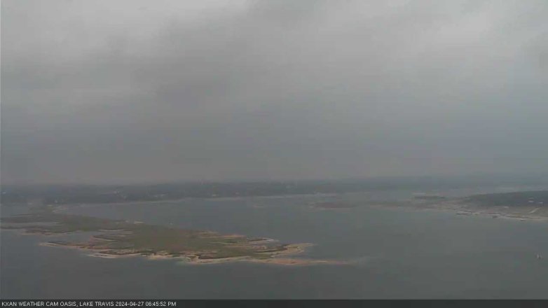 Lake Travis webcam, April 27, 2024 6:45 PM CT