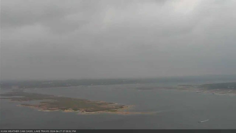 Lake Travis webcam, April 27, 2024 7:00 PM CT