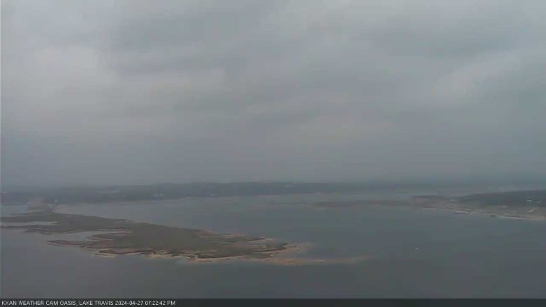 Lake Travis webcam, April 27, 2024 7:25 PM CT