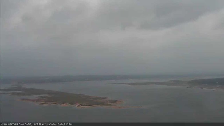 Lake Travis webcam, April 27, 2024 7:45 PM CT