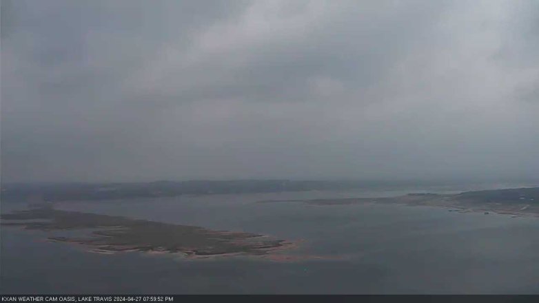 Lake Travis webcam, April 27, 2024 8:00 PM CT