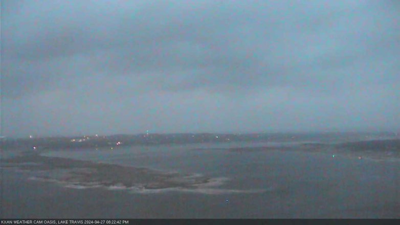 Lake Travis webcam, April 27, 2024 8:25 PM CT