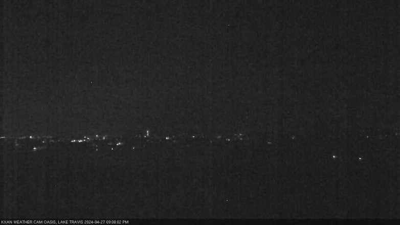 Lake Travis webcam, April 27, 2024 9:00 PM CT