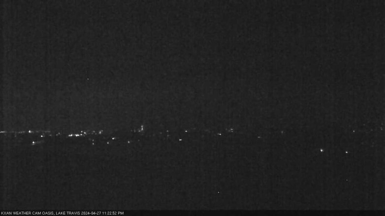 Lake Travis webcam, April 27, 2024 11:25 PM CT