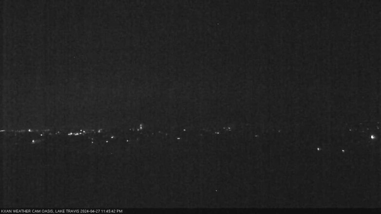 Lake Travis webcam, April 27, 2024 11:45 PM CT