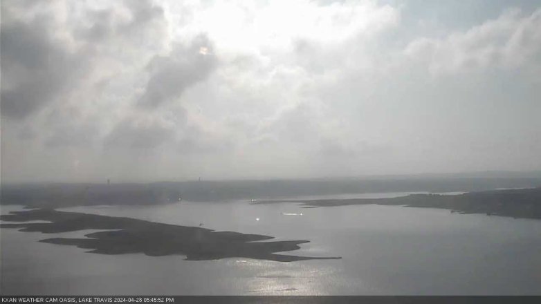 Lake Travis webcam, April 28, 2024 5:45 PM CT