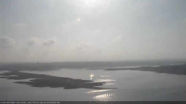 Lake Travis webcam, April 28, 2024 6:00 PM CT