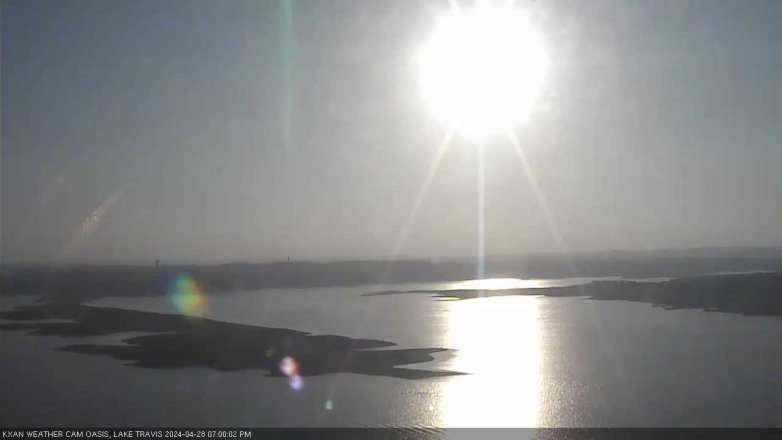 Lake Travis webcam, April 28, 2024 7:00 PM CT