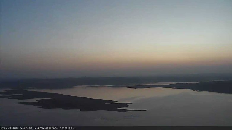 Lake Travis webcam, April 28, 2024 8:25 PM CT