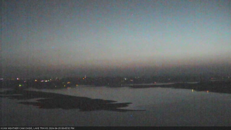 Lake Travis webcam, April 28, 2024 8:45 PM CT