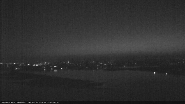 Lake Travis webcam, April 28, 2024 9:00 PM CT