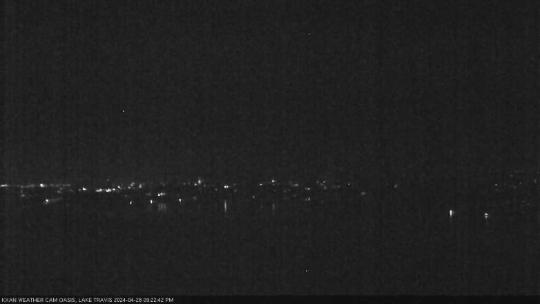 Lake Travis webcam, April 28, 2024 9:25 PM CT