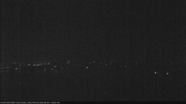 Lake Travis webcam, April 28, 2024 11:00 PM CT