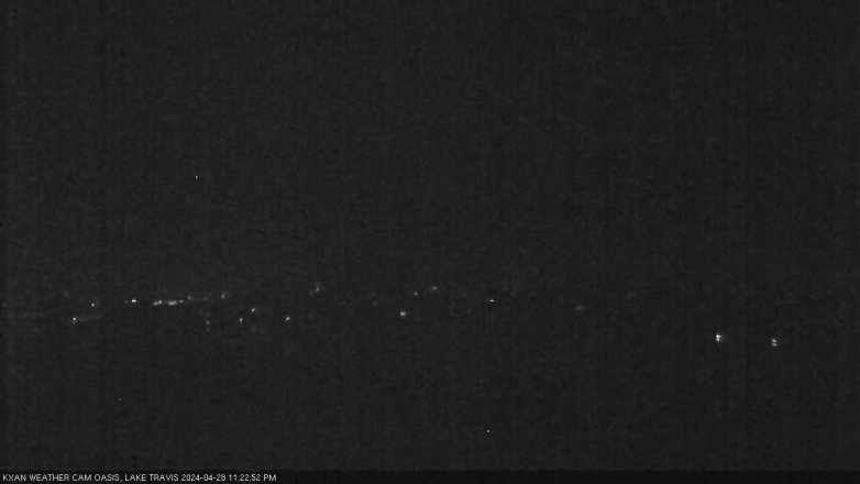Lake Travis webcam, April 28, 2024 11:25 PM CT