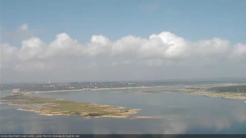 Lake Travis webcam, April 29, 2024 10:45 AM CT