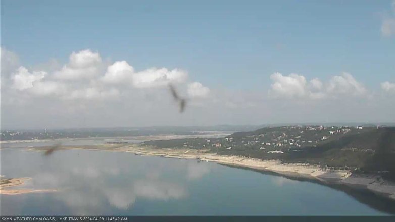 Lake Travis webcam, April 29, 2024 11:45 AM CT