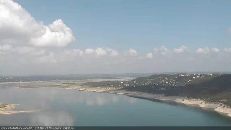 Lake Travis webcam, April 29, 2024 12:00 PM CT