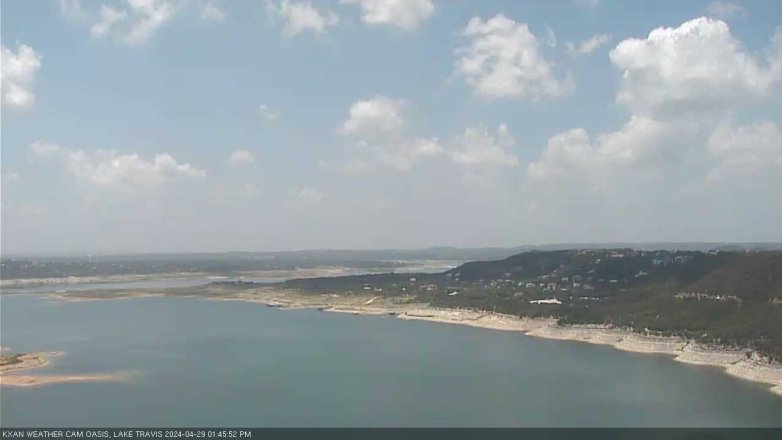 Lake Travis webcam, April 29, 2024 1:45 PM CT