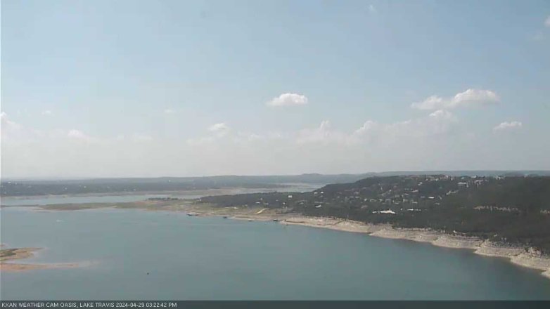 Lake Travis webcam, April 29, 2024 3:25 PM CT