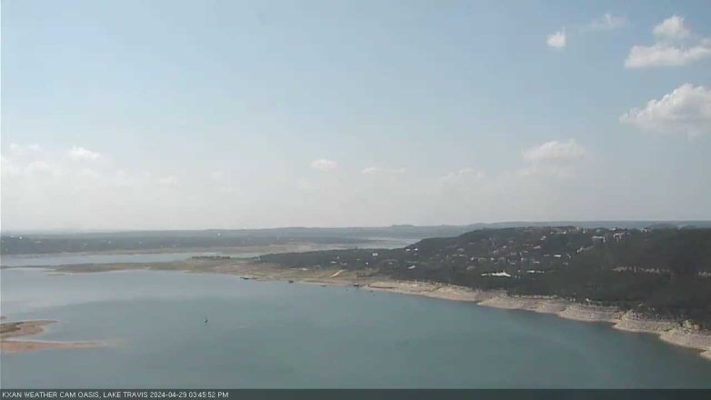 Lake Travis webcam, April 29, 2024 3:45 PM CT