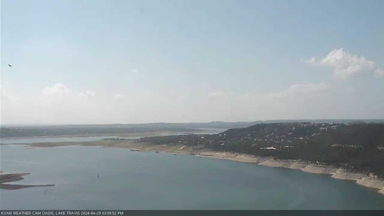 Lake Travis webcam, April 29, 2024 4:00 PM CT