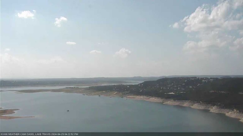 Lake Travis webcam, April 29, 2024 4:25 PM CT