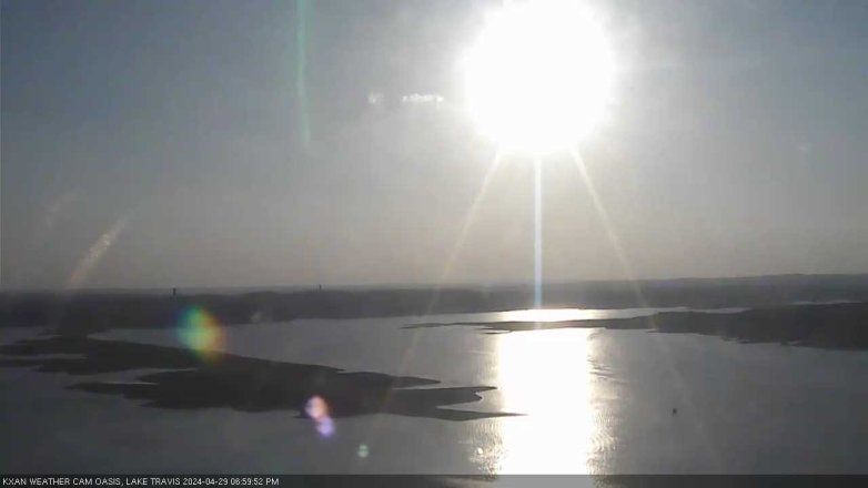 Lake Travis webcam, April 29, 2024 7:00 PM CT