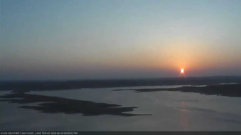 Lake Travis webcam, April 29, 2024 8:00 PM CT